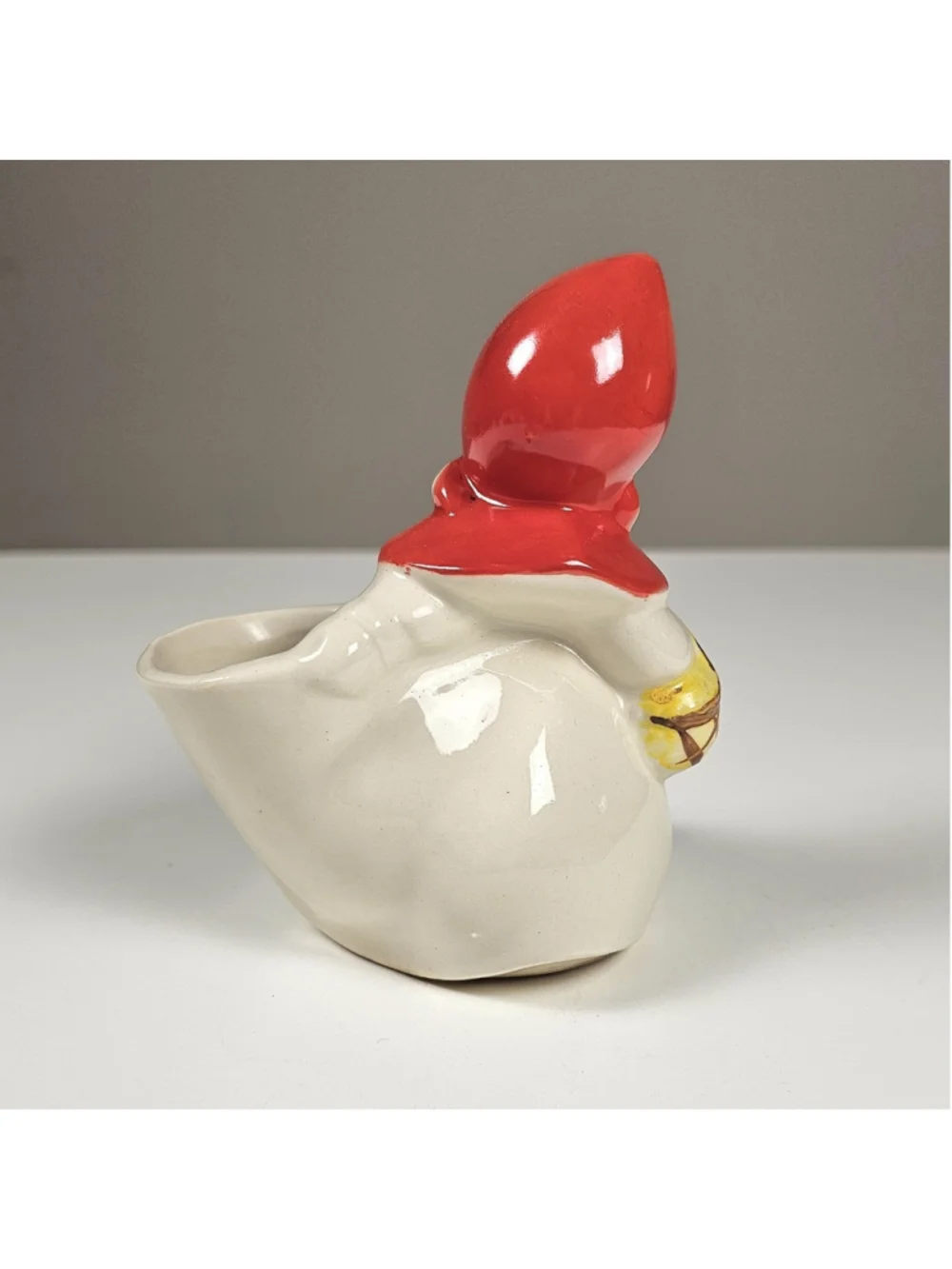 Vintage Hull Pottery Little Red Riding Hood Open Sugar Bowl 1940s Regal China